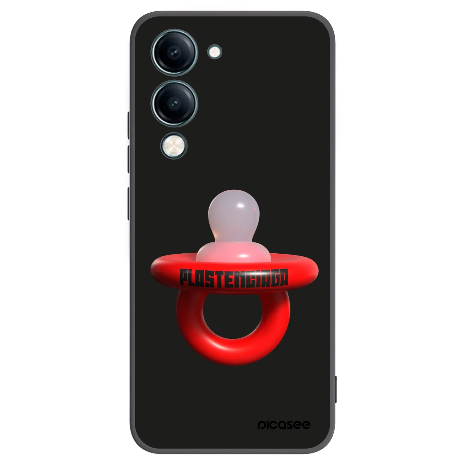 Picasee Vivo Y29s 5G Hülle - Schwarzes Silikon - Le Dudel