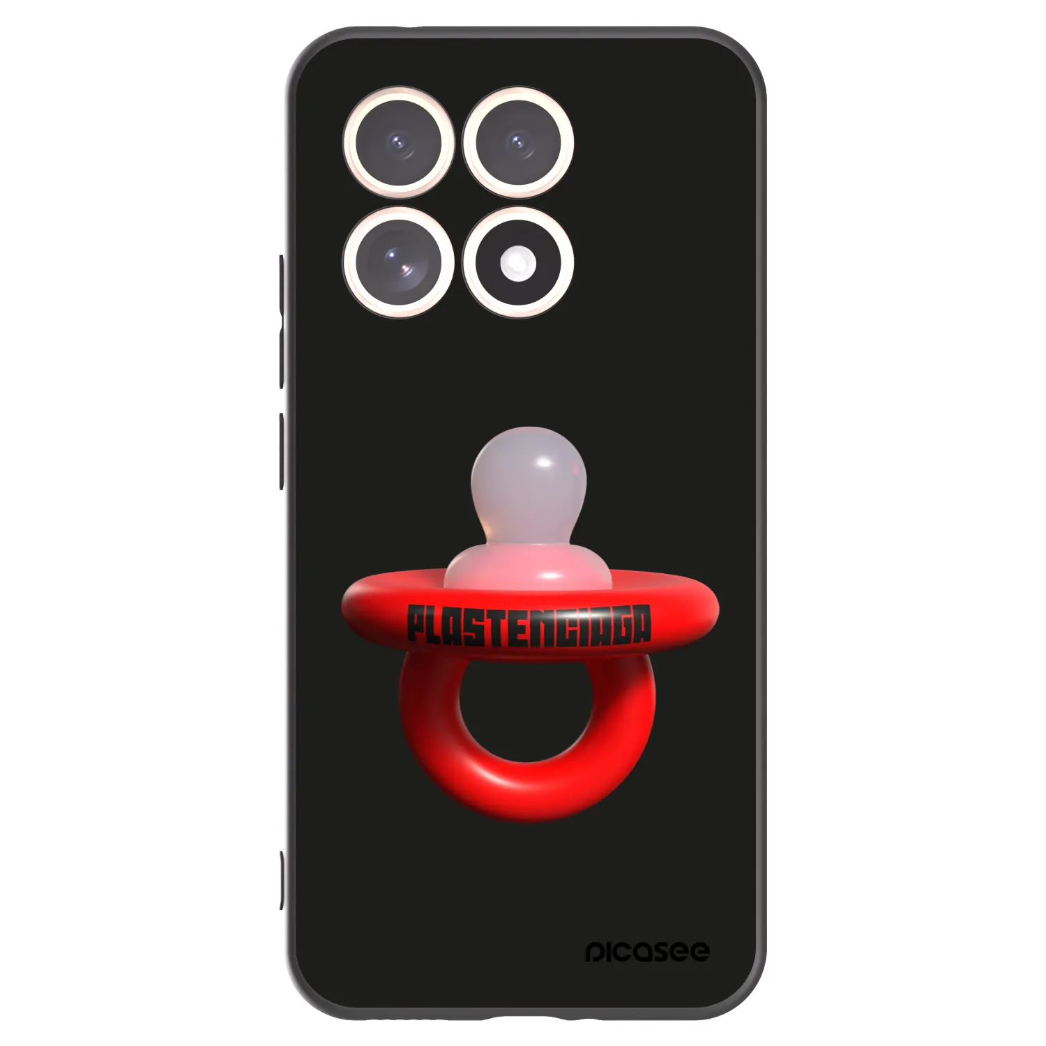 Picasee Xiaomi 15T Hülle - Schwarzes Silikon - Le Dudel