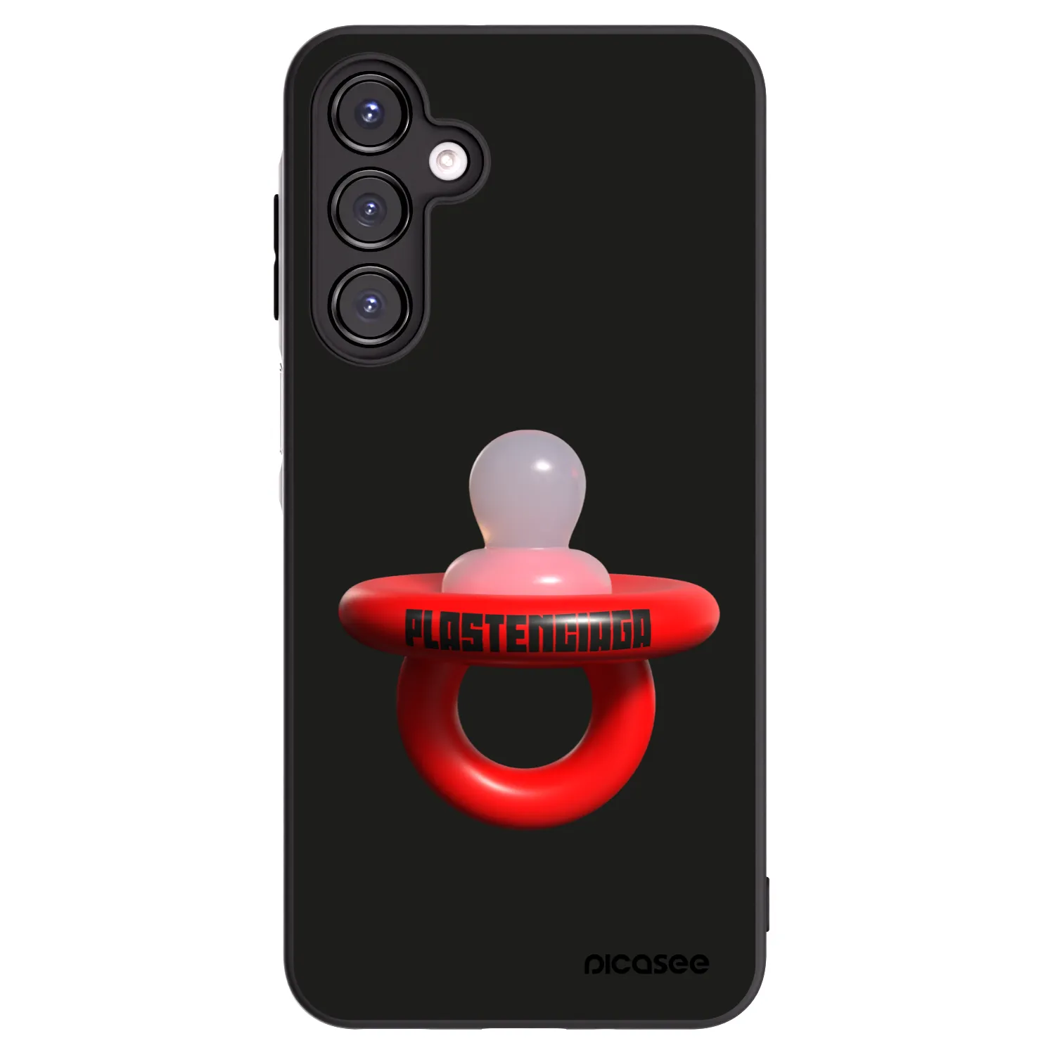 Picasee Samsung Galaxy A16 4G Hülle - Schwarzes Silikon - Le Dudel