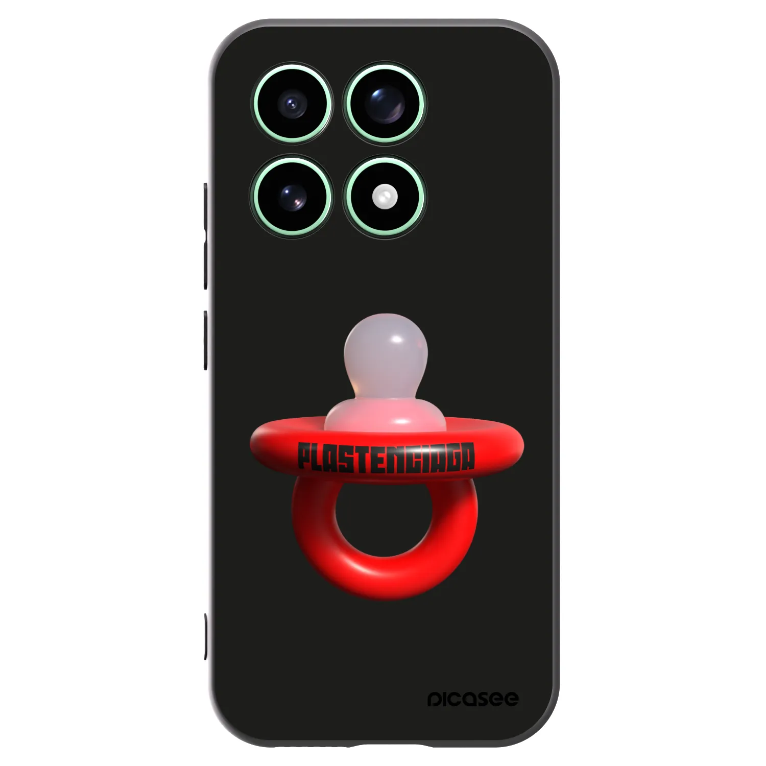 Picasee Xiaomi 17 Hülle - Schwarzes Silikon - Le Dudel