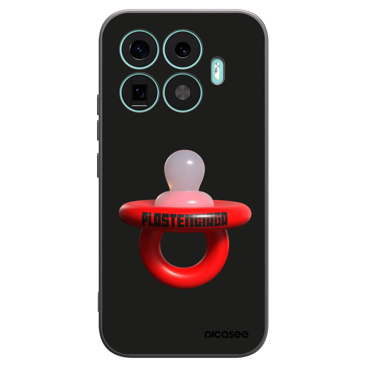 Picasee Xiaomi 17T Hülle - Schwarzes Silikon - Le Dudel