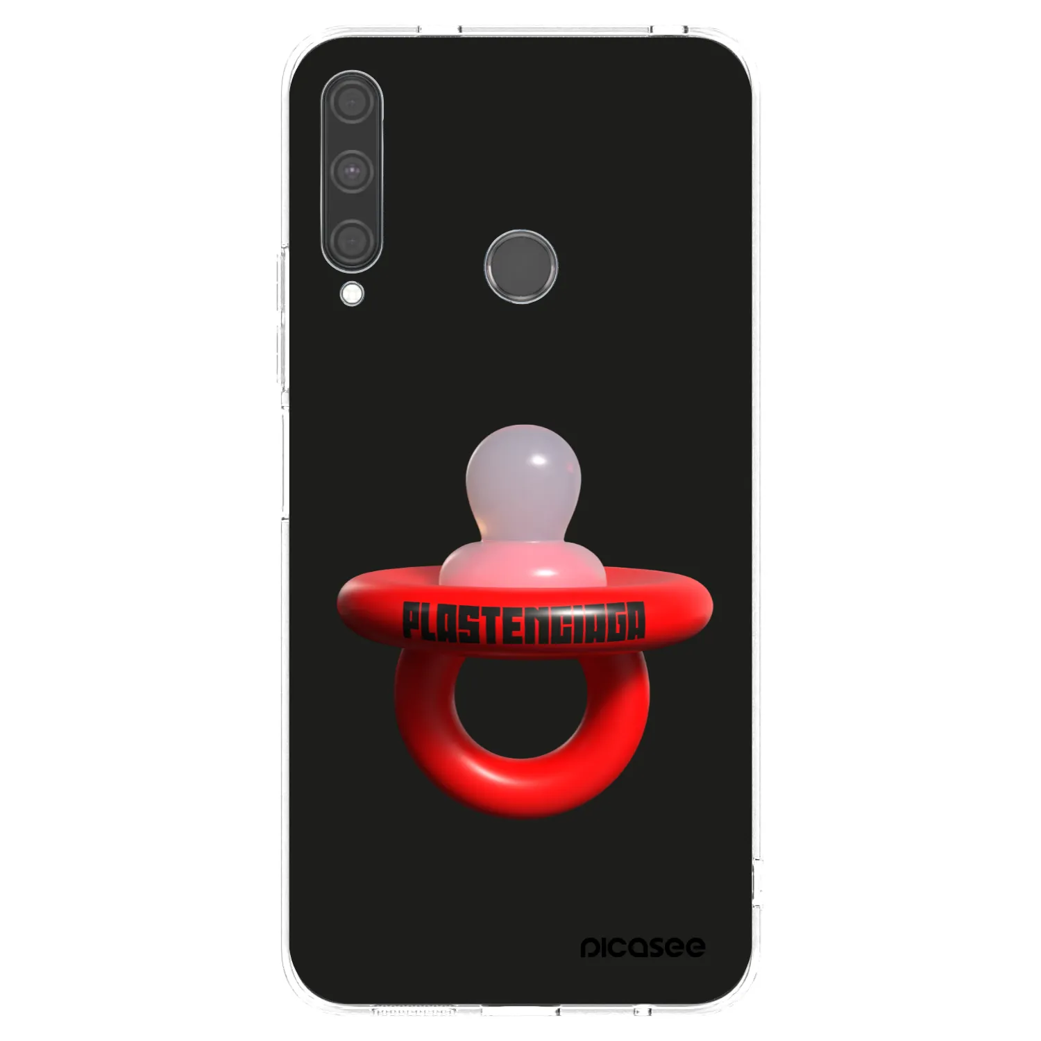 Picasee Huawei P40 Lite E Hülle - Transparentes Silikon - Le Dudel