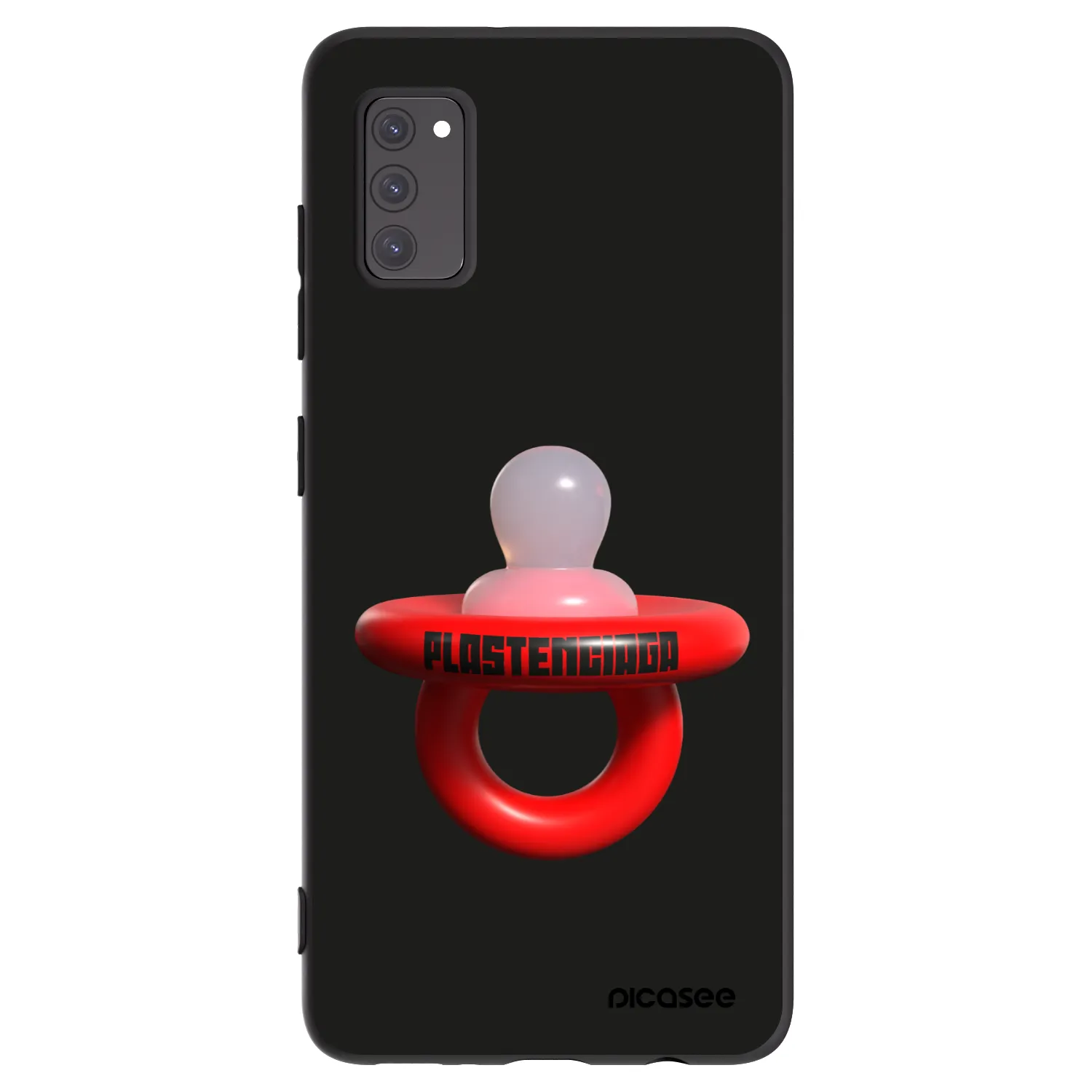 Picasee Samsung Galaxy A41 A415F Hülle - Schwarzes Silikon - Le Dudel