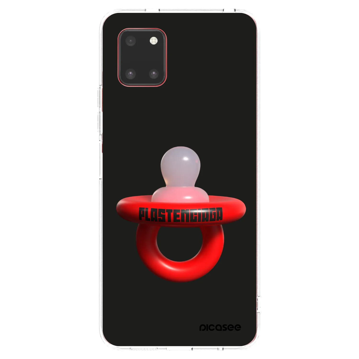 Picasee Samsung Galaxy Note 10 Lite N770F Hülle - Transparentes Silikon - Le Dudel