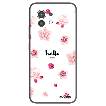 Picasee Xiaomi Mi 11 Hülle - Schwarzes Silikon - Hello there