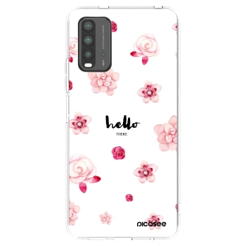Picasee Xiaomi Redmi 9T Hülle - Transparentes Silikon - Hello there