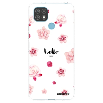 Picasee Realme C21 Hülle - Transparentes Silikon - Hello there