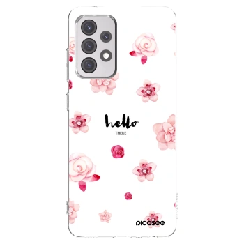 Picasee Samsung Galaxy A52s 5G A528B Hülle - Transparentes Silikon - Hello there