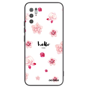 Picasee Xiaomi Poco M3 Pro 5G Hülle - Schwarzes Silikon - Hello there