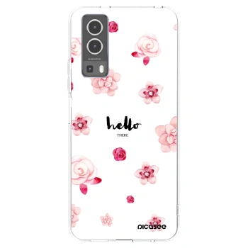 Picasee Vivo Y72 5G Hülle - Transparentes Silikon - Hello there