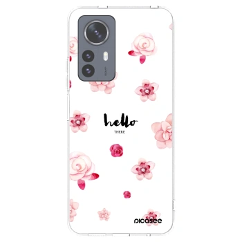 Picasee Xiaomi 12 Pro Hülle - Transparentes Silikon - Hello there