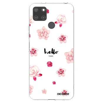Picasee Realme C21Y Hülle - Transparentes Silikon - Hello there