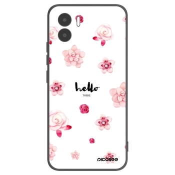 Picasee Xiaomi Redmi A1 Hülle - Schwarzes Silikon - Hello there