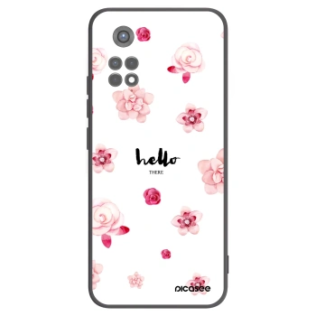 Picasee Xiaomi Redmi Note 11S 5G Hülle - Schwarzes Silikon - Hello there