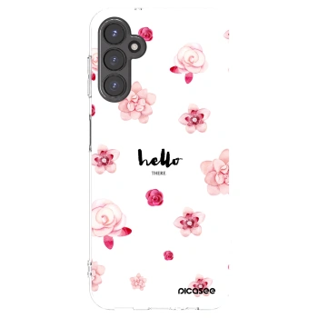 Picasee Samsung Galaxy A14 4G A145R Hülle - Transparentes Silikon - Hello there