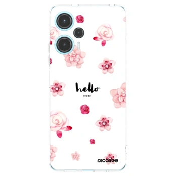 Picasee Xiaomi Poco F5 Hülle - Transparentes Silikon - Hello there