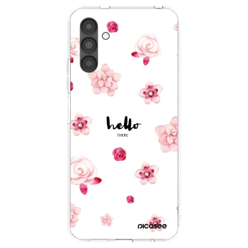Picasee Samsung Galaxy A04s A047F Hülle - Transparentes Silikon - Hello there
