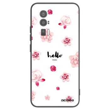 Picasee Xiaomi Poco F5 Pro 5G Hülle - Schwarzes Silikon - Hello there