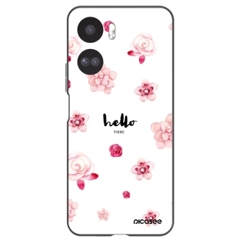 Picasee Honor 90 Lite 5G Hülle - Schwarzes Silikon - Hello there