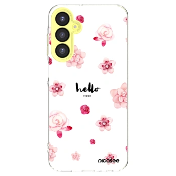 Picasee Samsung Galaxy A25 A256B 5G Hülle - Transparentes Silikon - Hello there