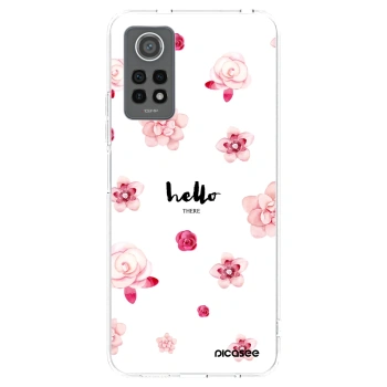 Picasee Xiaomi Redmi Note 12 Pro 4G Hülle - Transparentes Silikon - Hello there