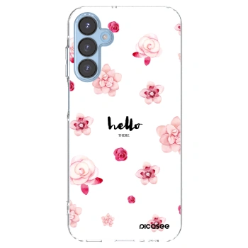 Picasee Samsung Galaxy A15 A156B 5G Hülle - Transparentes Silikon - Hello there