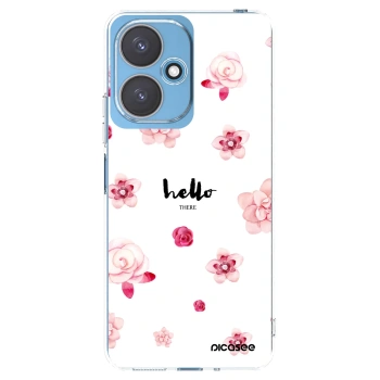 Picasee Xiaomi Redmi 13C 5G Hülle - Transparentes Silikon - Hello there
