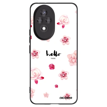 Picasee Honor 200 5G Hülle - Schwarzes Silikon - Hello there