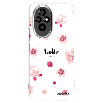 Picasee Honor 200 Pro 5G Hülle - Transparentes Silikon - Hello there