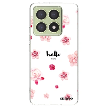 Picasee Xiaomi 14T Hülle - Transparentes Silikon - Hello there