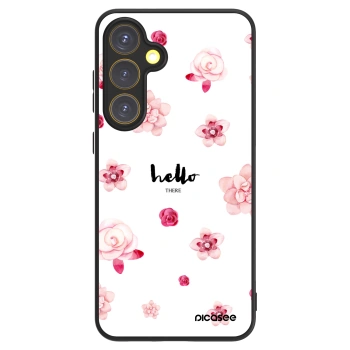 Picasee ULTIMATE CASE PowerShare für Samsung Galaxy S24 FE S721B - Hello there