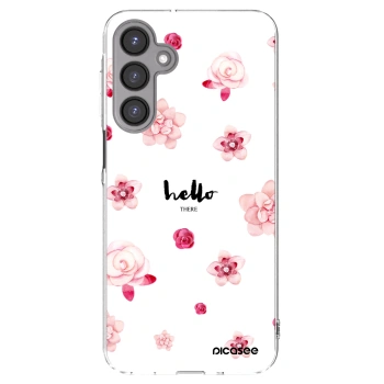 Picasee Samsung Galaxy A16 5G Hülle - Transparentes Silikon - Hello there