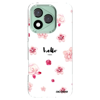 Picasee Honor 400 Lite 5G Hülle - Transparentes Silikon - Hello there