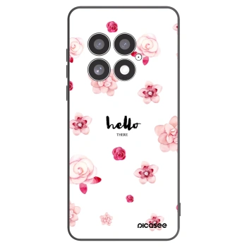 Picasee OnePlus 13 5G Hülle - Schwarzes Silikon - Hello there