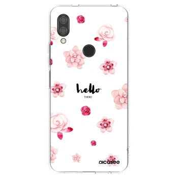 Picasee Xiaomi Redmi 7 Hülle - Transparentes Silikon - Hello there