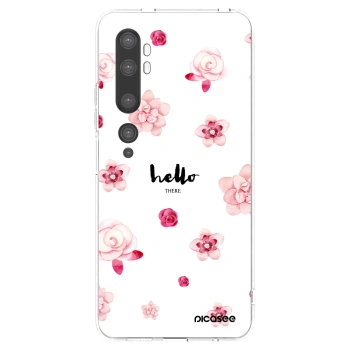 Picasee Xiaomi Mi Note 10 (Pro) Hülle - Transparentes Silikon - Hello there