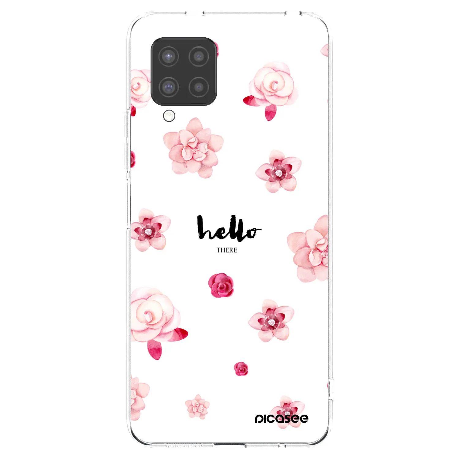 Picasee Samsung Galaxy A42 A426B Hülle - Transparentes Silikon - Hello there