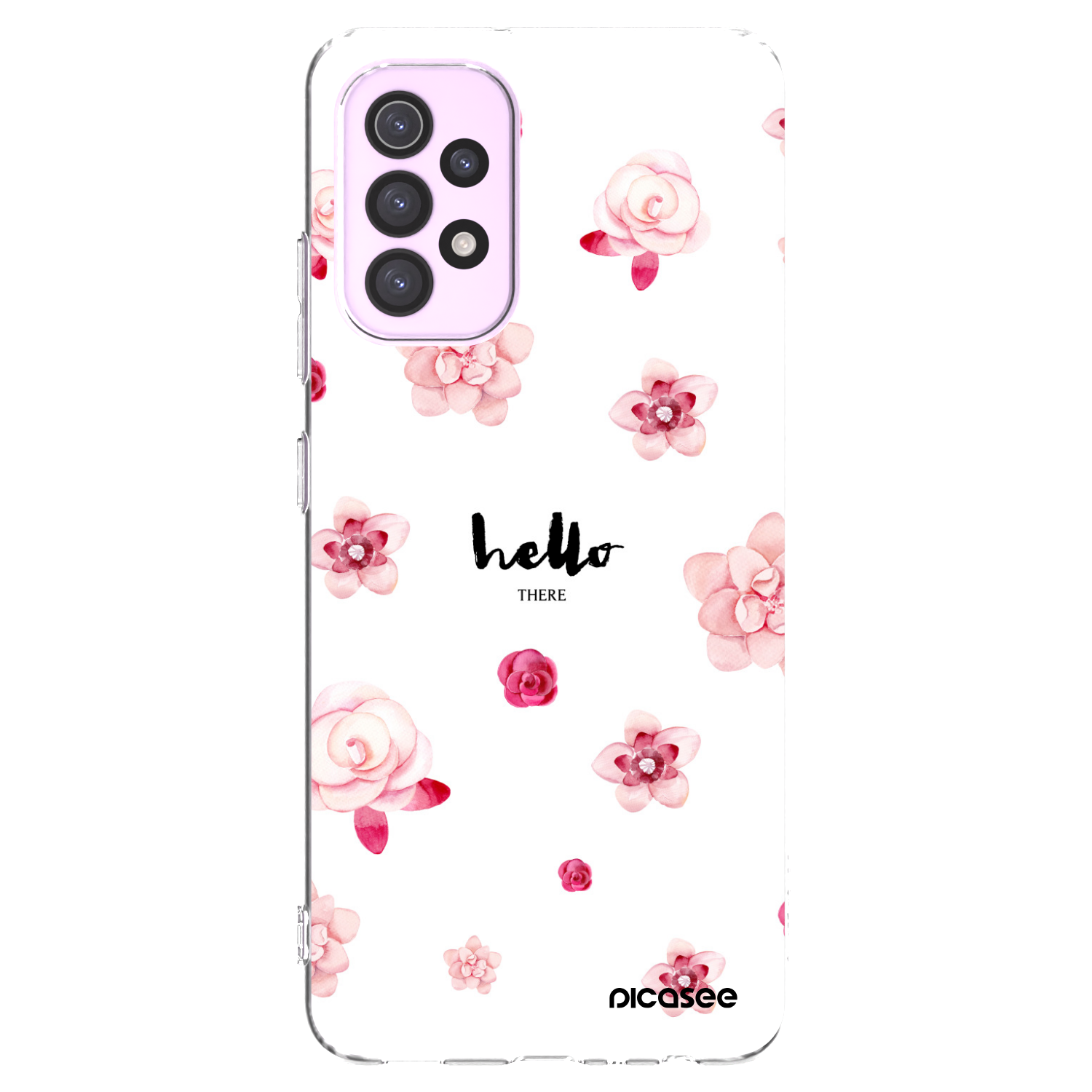 Picasee Samsung Galaxy A32 5G A326B Hülle - Transparentes Silikon - Hello there
