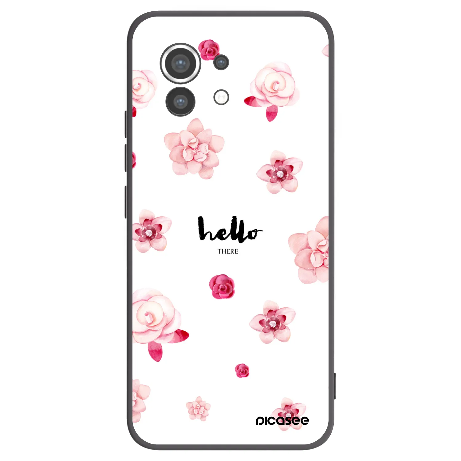 Picasee Xiaomi Mi 11 Hülle - Schwarzes Silikon - Hello there