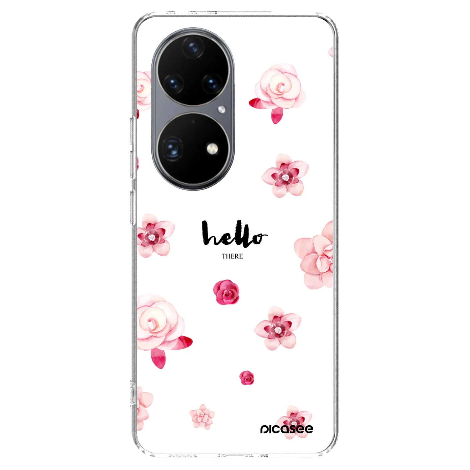 Picasee Huawei P50 Hülle - Transparentes Silikon - Hello there