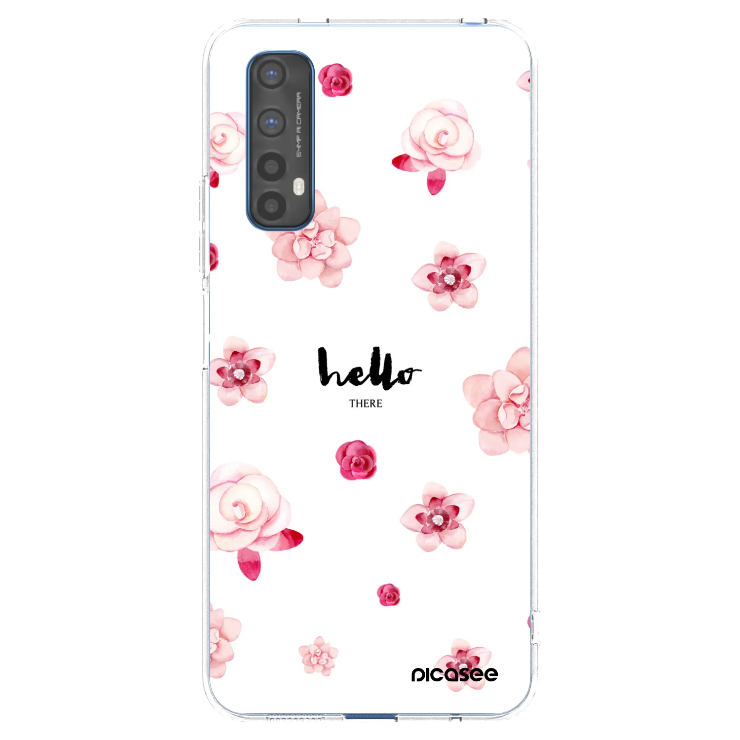 Picasee Realme 7 Hülle - Transparentes Silikon - Hello there