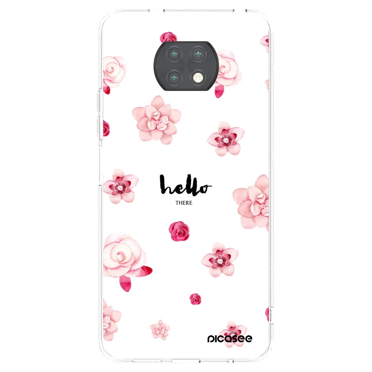 Picasee Xiaomi Redmi Note 9T Hülle - Transparentes Silikon - Hello there