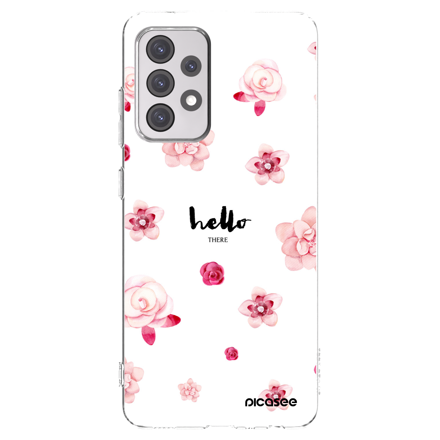 Picasee Samsung Galaxy A52s 5G A528B Hülle - Transparentes Silikon - Hello there