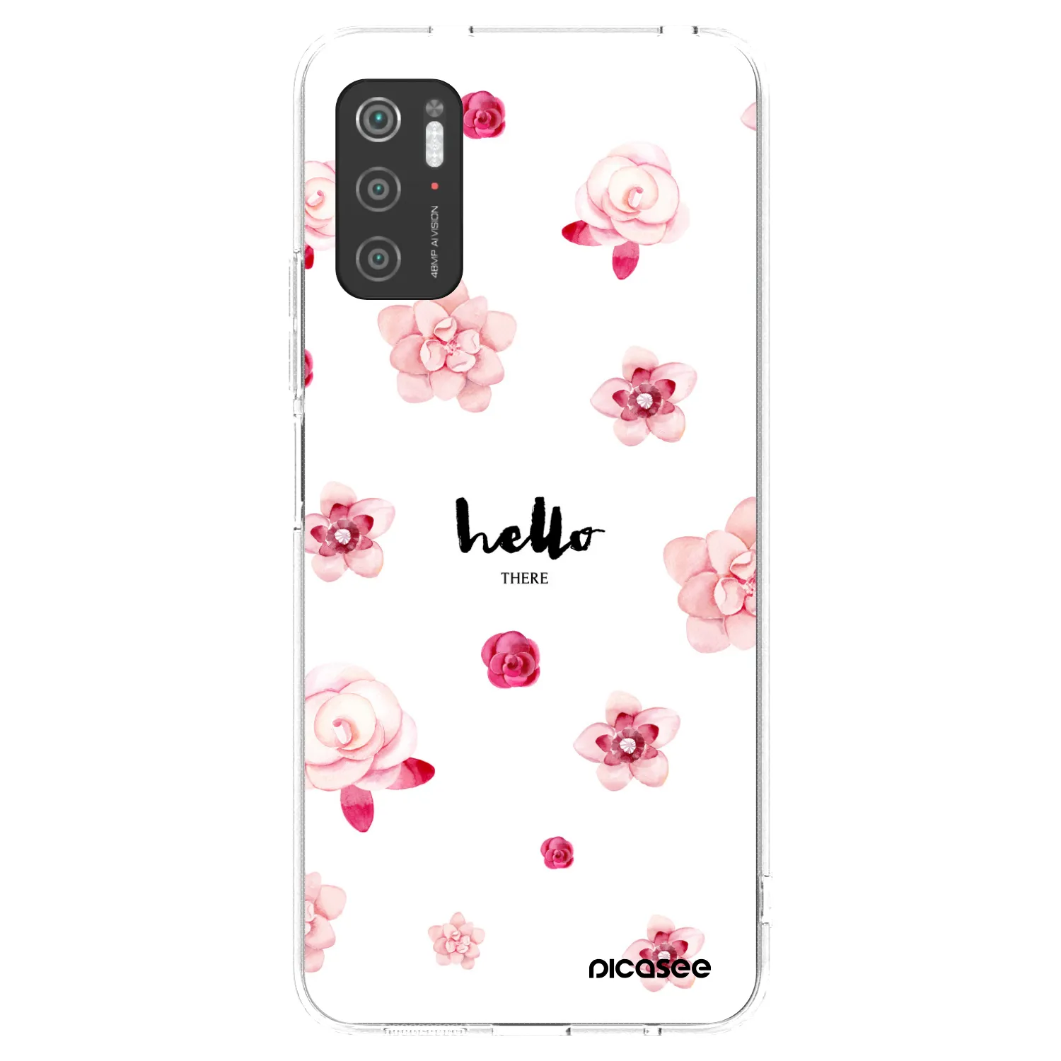 Picasee Xiaomi Poco M3 Pro 5G Hülle - Transparentes Silikon - Hello there