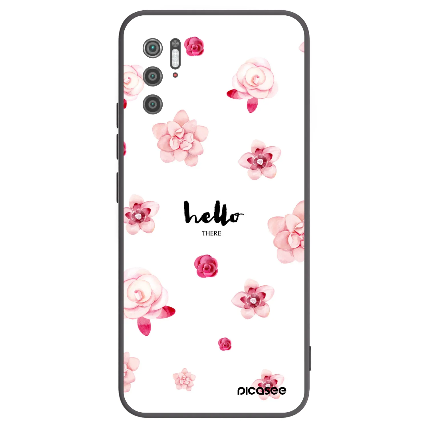 Picasee Xiaomi Poco M3 Pro 5G Hülle - Schwarzes Silikon - Hello there