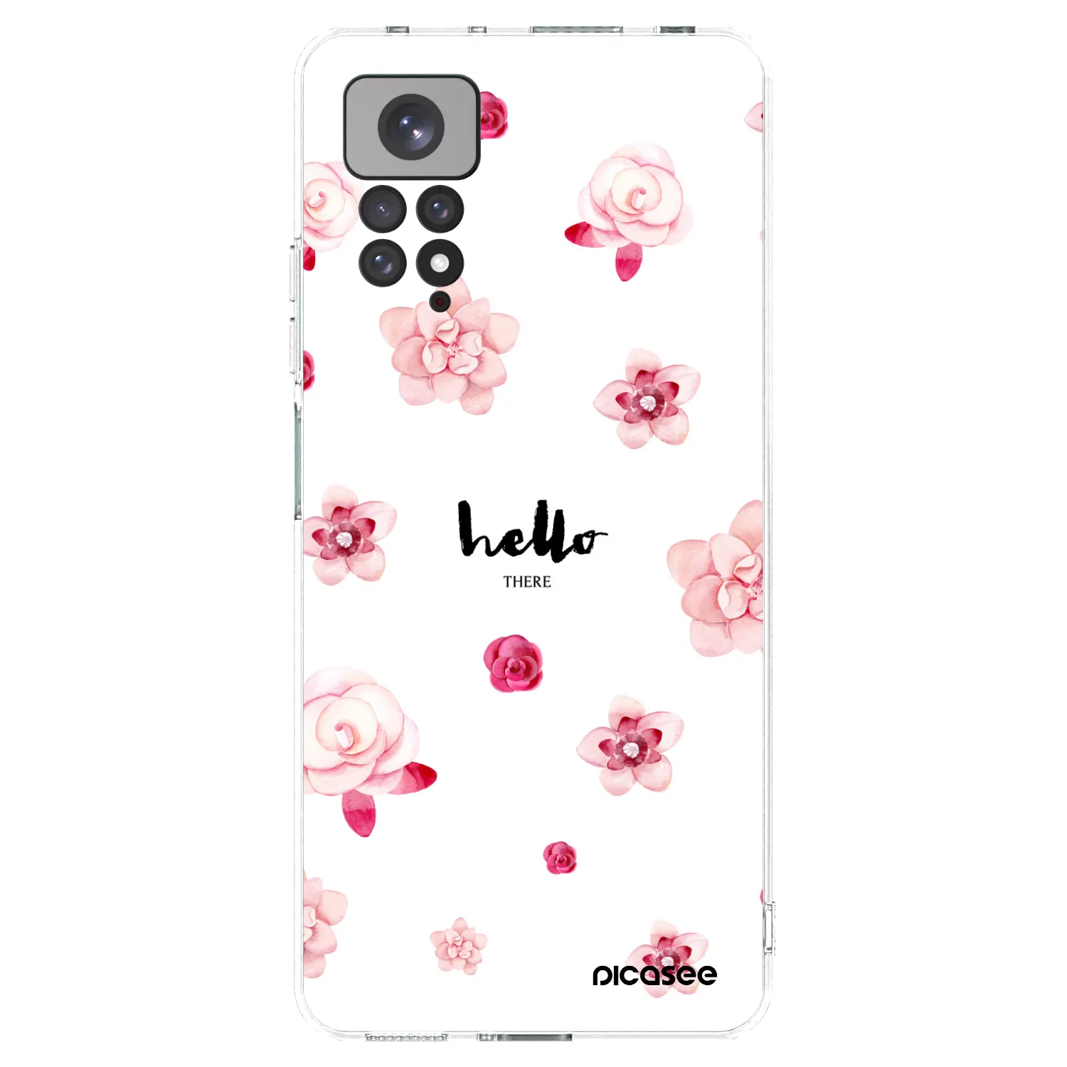 Picasee Xiaomi Redmi Note 11S 4G Hülle - Transparentes Silikon - Hello there