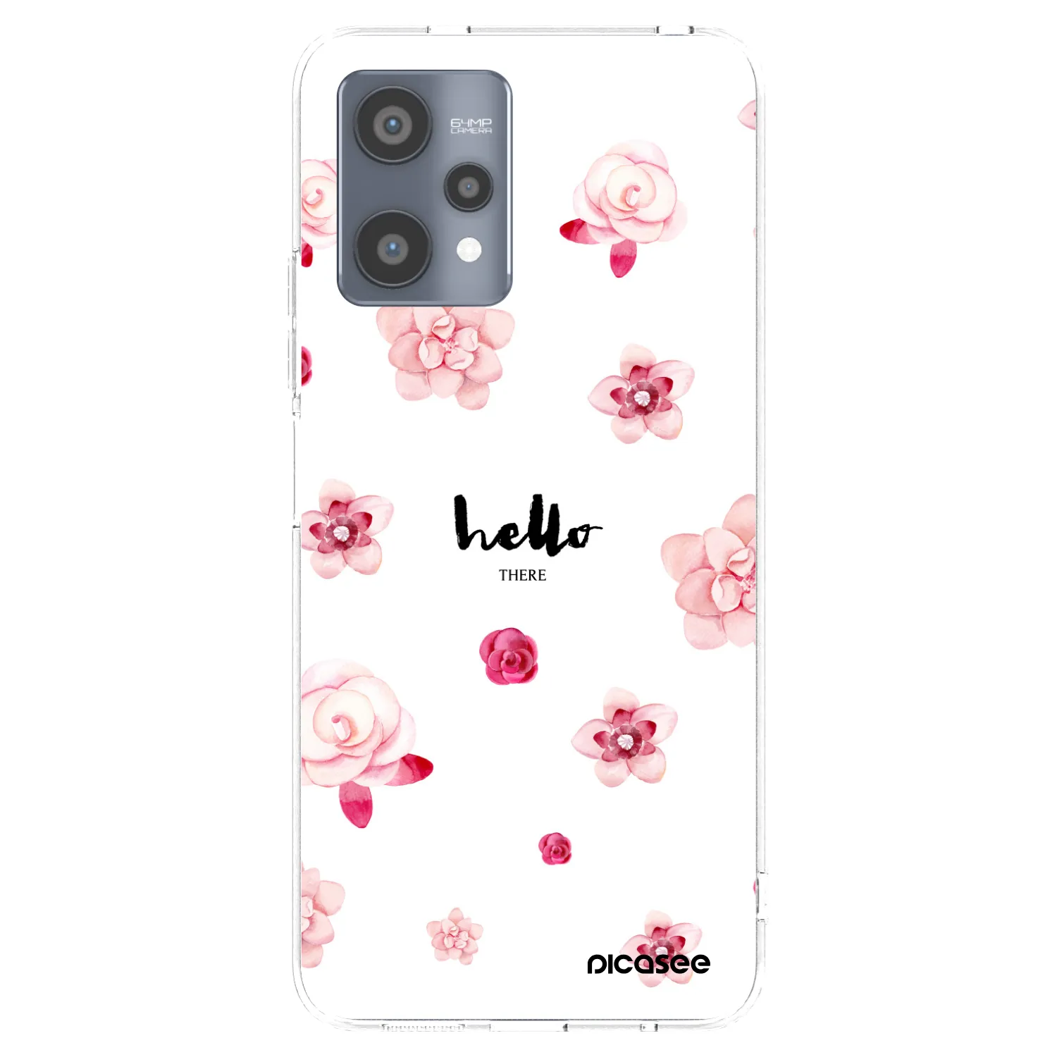 Picasee Realme 9 Pro 5G Hülle - Transparentes Silikon - Hello there