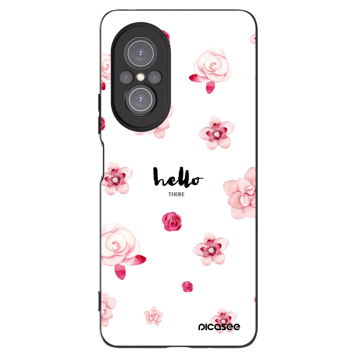 Picasee Huawei Nova 9 SE Hülle - Schwarzes Silikon - Hello there