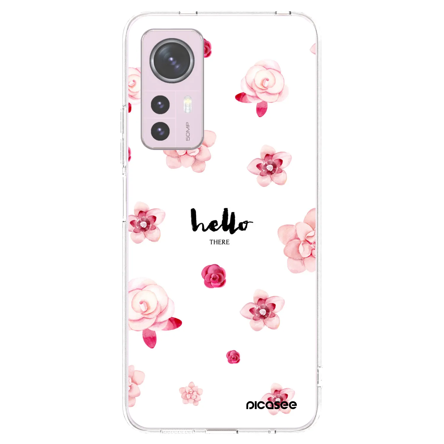 Picasee Xiaomi 12 Hülle - Transparentes Silikon - Hello there