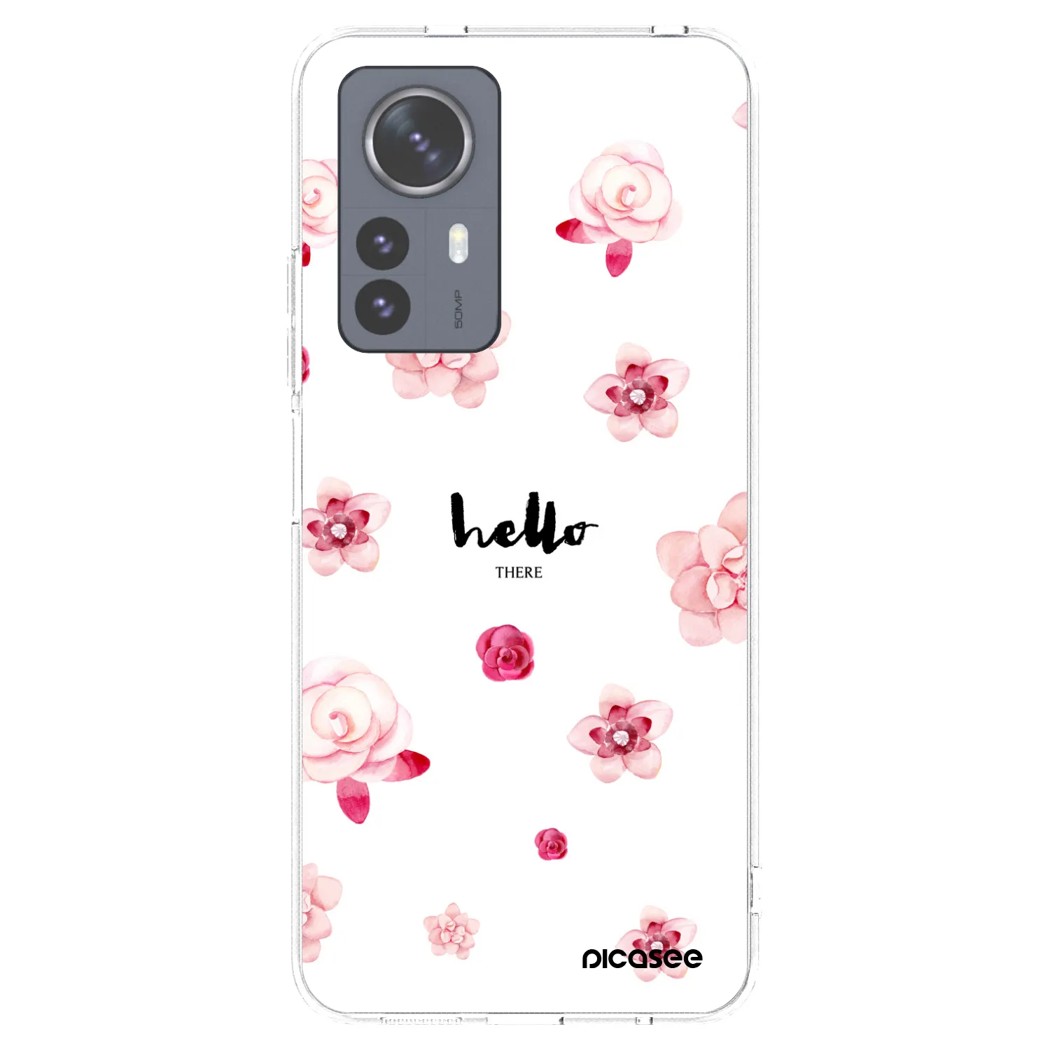 Picasee Xiaomi 12 Pro Hülle - Transparentes Silikon - Hello there